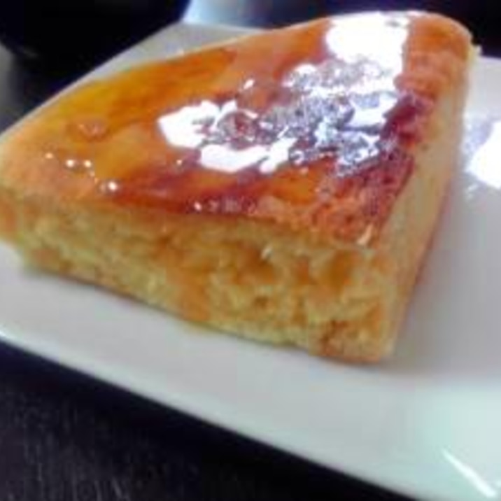 ストウブで作る ふんわりバナナ入りホットケーキ レシピ 作り方 By Tiktiktak 楽天レシピ